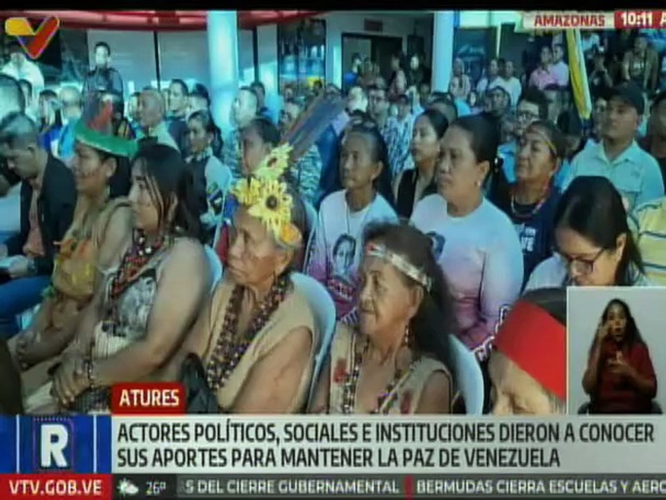 Autoridades de Amazonas establecen Consejo por la Soberanía y La Paz en el municipio Atures