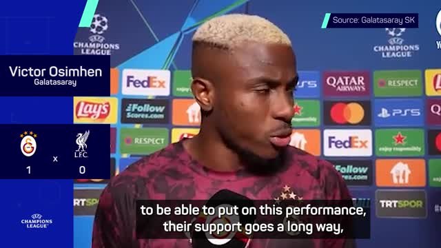Osimhen 'overwhelmed' to beat 'greatest club' Liverpool