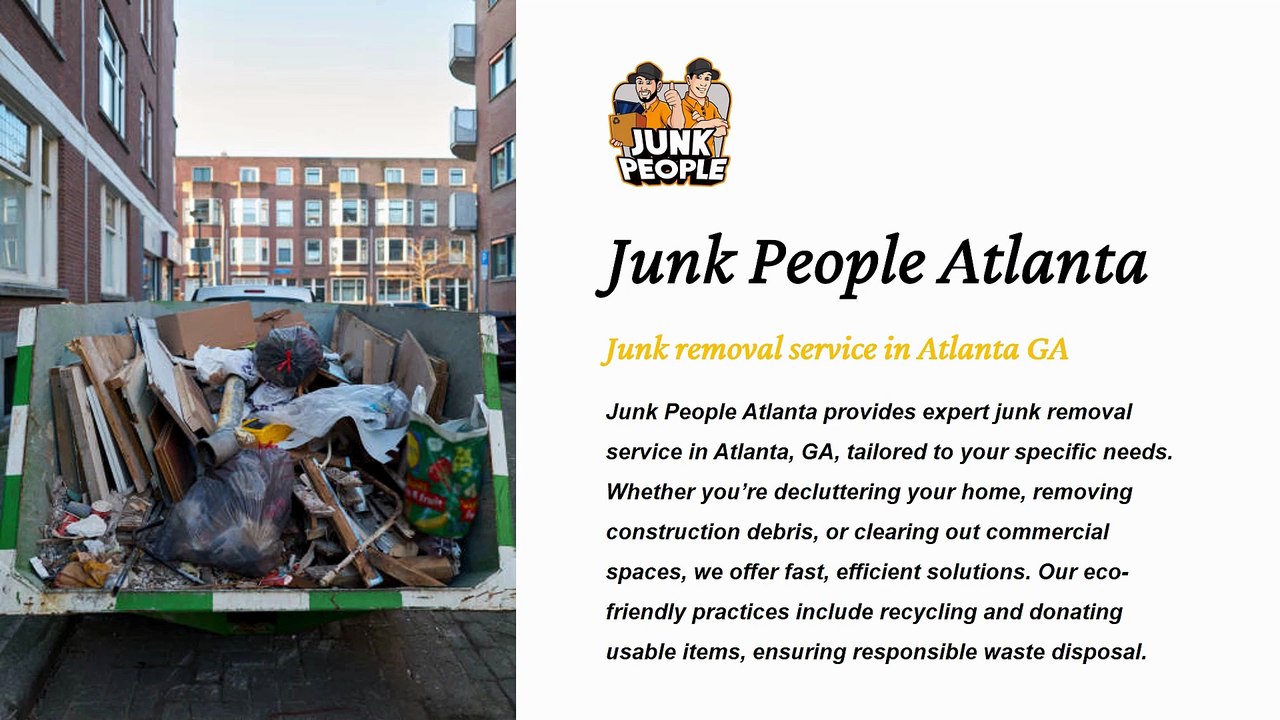 Junk People Atlanta | Garbage Removal in Atlanta GA