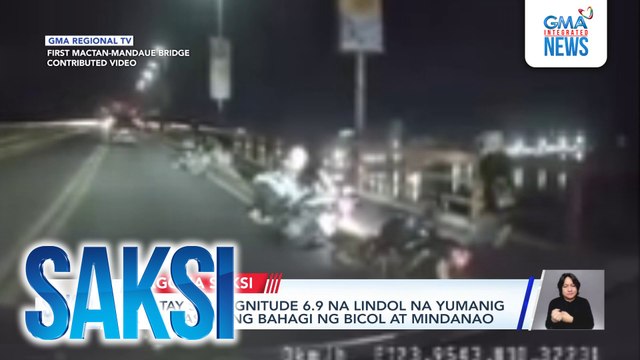 70 patay sa magnitude 6.9 na lindol na yumanig sa Visayas, ilang bahagi ng Bicol at Mindanao | Saksi