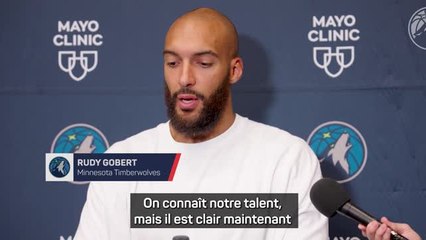 Timberwolves - Gobert : "Ce sont les détails qui font la différence"