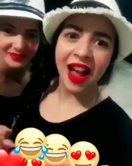 فيديو طريف يجمع سمير غانم وابنتيه