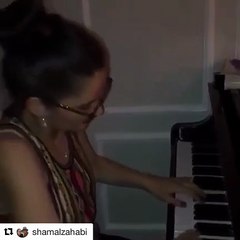 ابنة أصالة تكشف عن مواهبها الفنّية