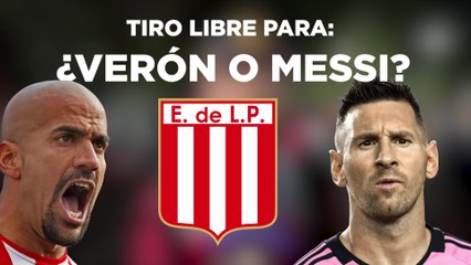 ¿Messi o la Bruja Verón para patear el tiro libre? Los hinchas no dudan: “Siempre...”