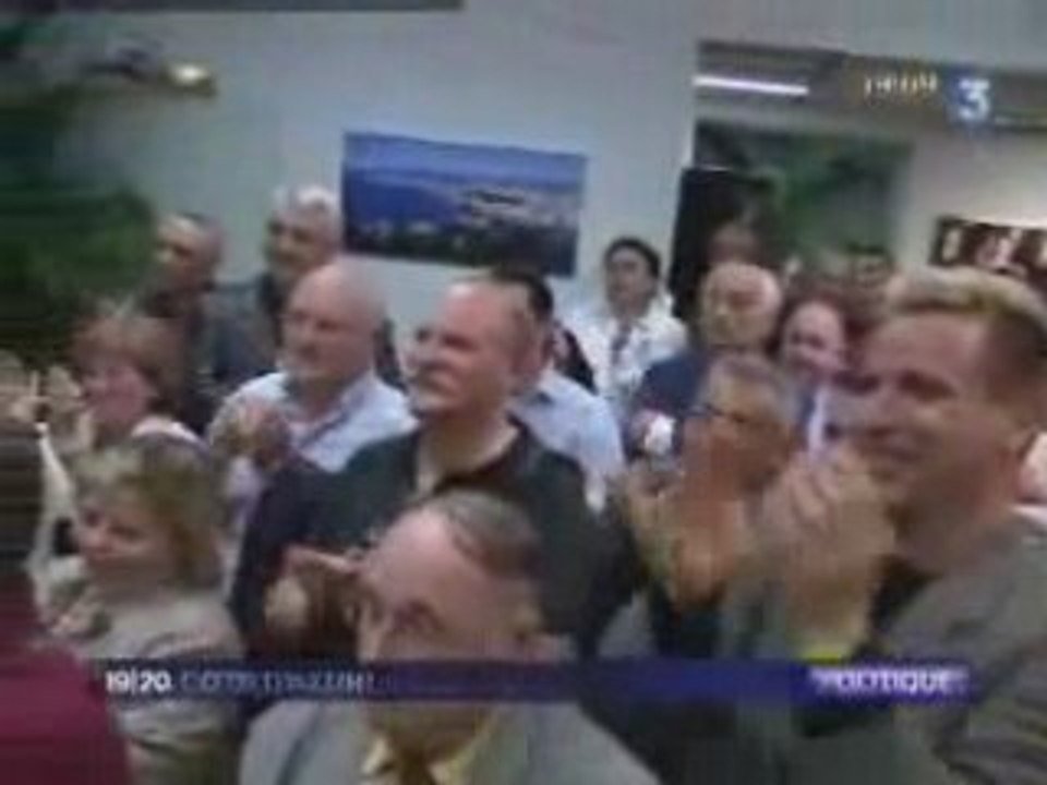 France3 côte d'azur le 19 mai 08 législative partielle