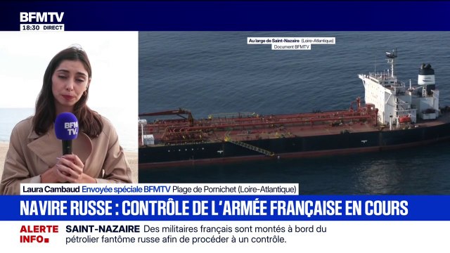 Navire fantôme russe: contrôle de l'armée française en cours