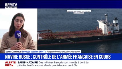 "Navire fantôme" russe: contrôle de l'armée française en cours