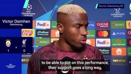 Osimhen 'overwhelmed' to beat 'greatest club' Liverpool