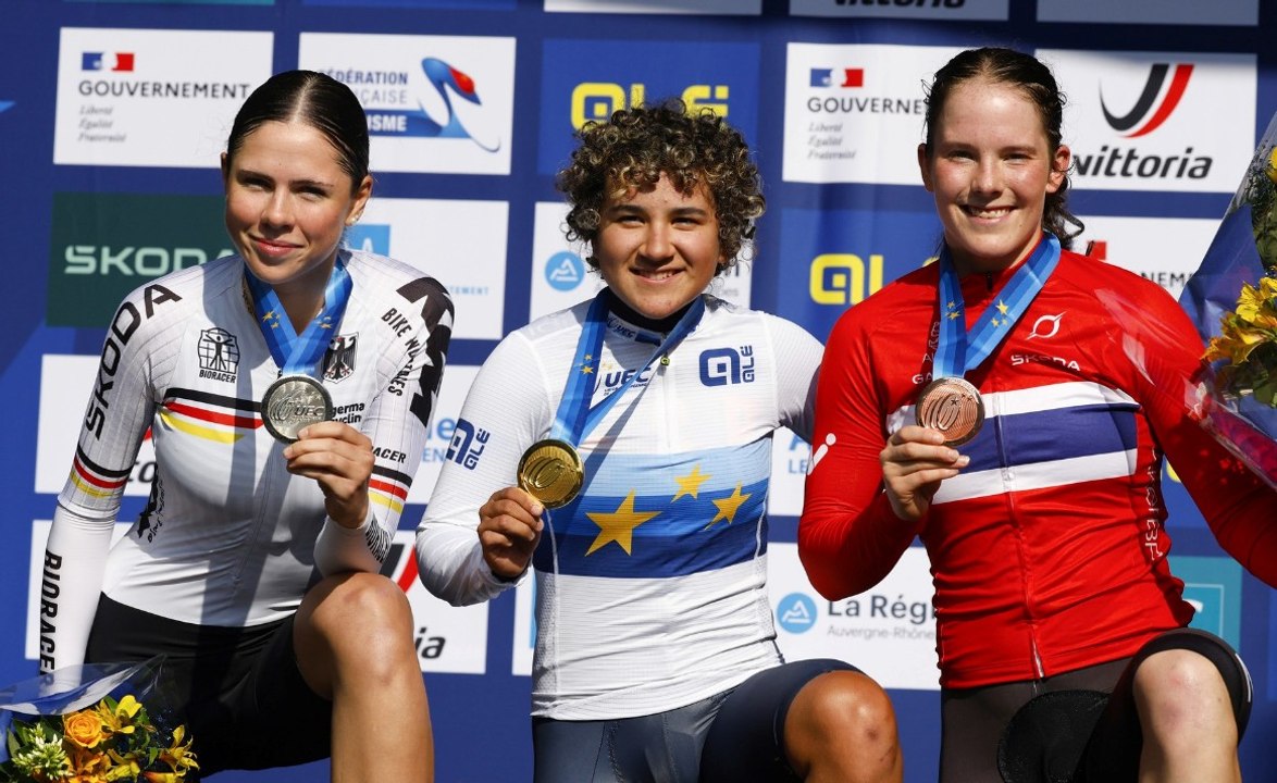 Cyclisme - Championnats d'Europe UEC Drôme-Ardèche 2025 - Paula Ostiz sacrée Championne d'Europe Juniors du chrono