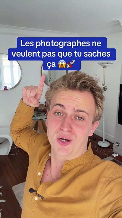 Les photographes ne veulent pas que tu saches ça 😱🚀