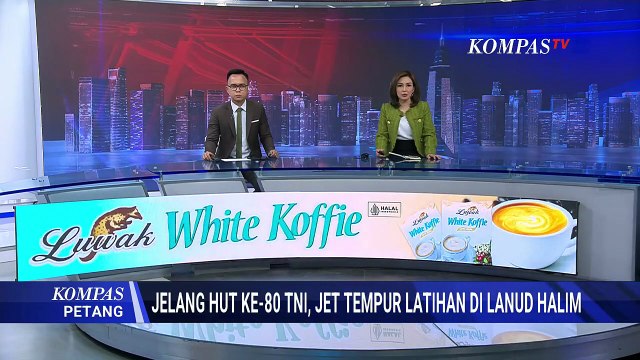 Gladi Resik HUT ke-80 TNI, Begini Pantauan Situasi di Monas | KOMPAS PETANG