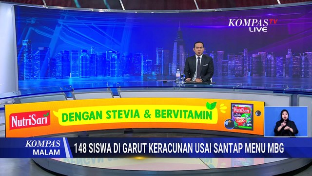 Status KLB! 148 Siswa di Garut Keracunan Usai Santap MBG | KOMPAS MALAM