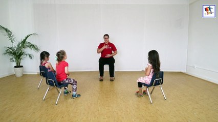 Chair Yoga For Balance | 04 Minute Kids Yoga Class | Ages 3 - 12