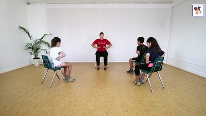 Chair Yoga For Focus | 04 Minute Kids Yoga Class | Ages 3 - 12