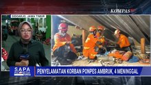 Update! Korban Meninggal Ponpes Ambruk Jadi 4 Orang, Tim SAR Masih Sisir 13 Titik Pencarian