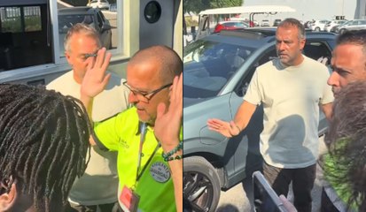 El cabreo de Flick con varios aficionados por su comportamiento: "Sed respetuosos"