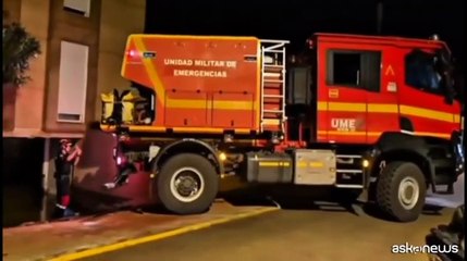 Inondazioni a Ibiza per la tempesta Gabrielle, piogge torrenziali