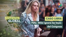 Karina Milei no se presentó a declarar ante el Congreso argentino