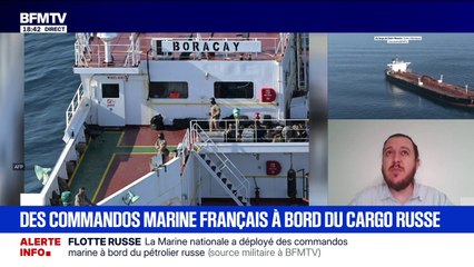 "Navire fantôme" russe: des commandos de la Marine nationale sont à bord