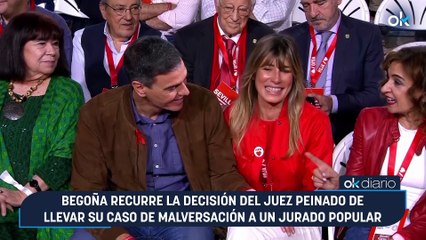 Begoña recurre la decisión del juez Peinado de llevar su caso de malversación a un jurado popular