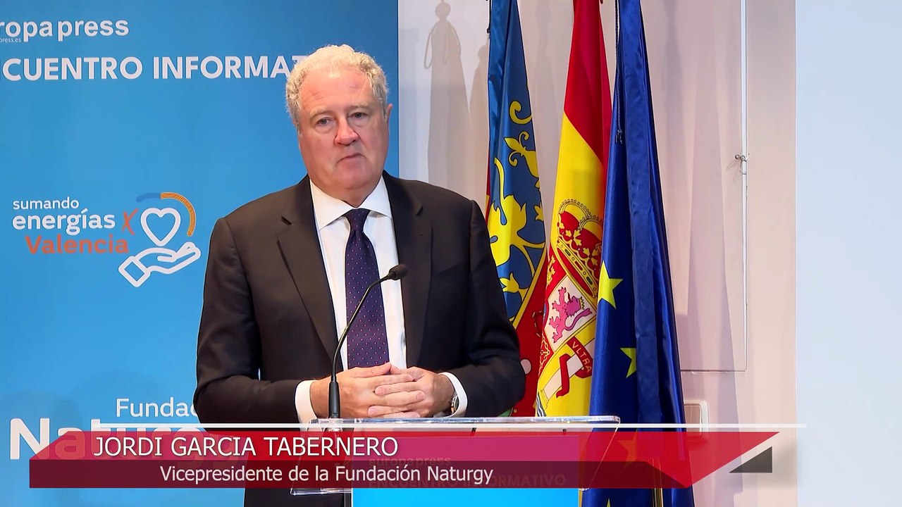 Fundación Naturgy impulsa un plan para ayudar a 40.000 personas afectadas por la dana