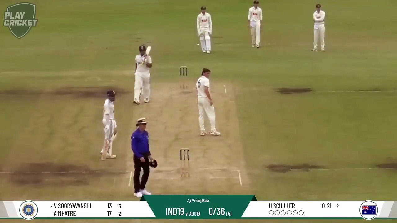 Suryavanshi slams rapid century against Aussies ｜ Australia U19 vs India U19 2025