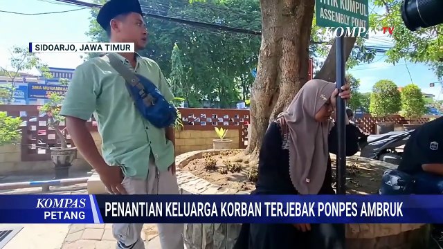 Update! Tim SAR Evakuasi 2 Korban Ponpes Ambruk, 1 Meninggal Dunia | KOMPAS PETANG
