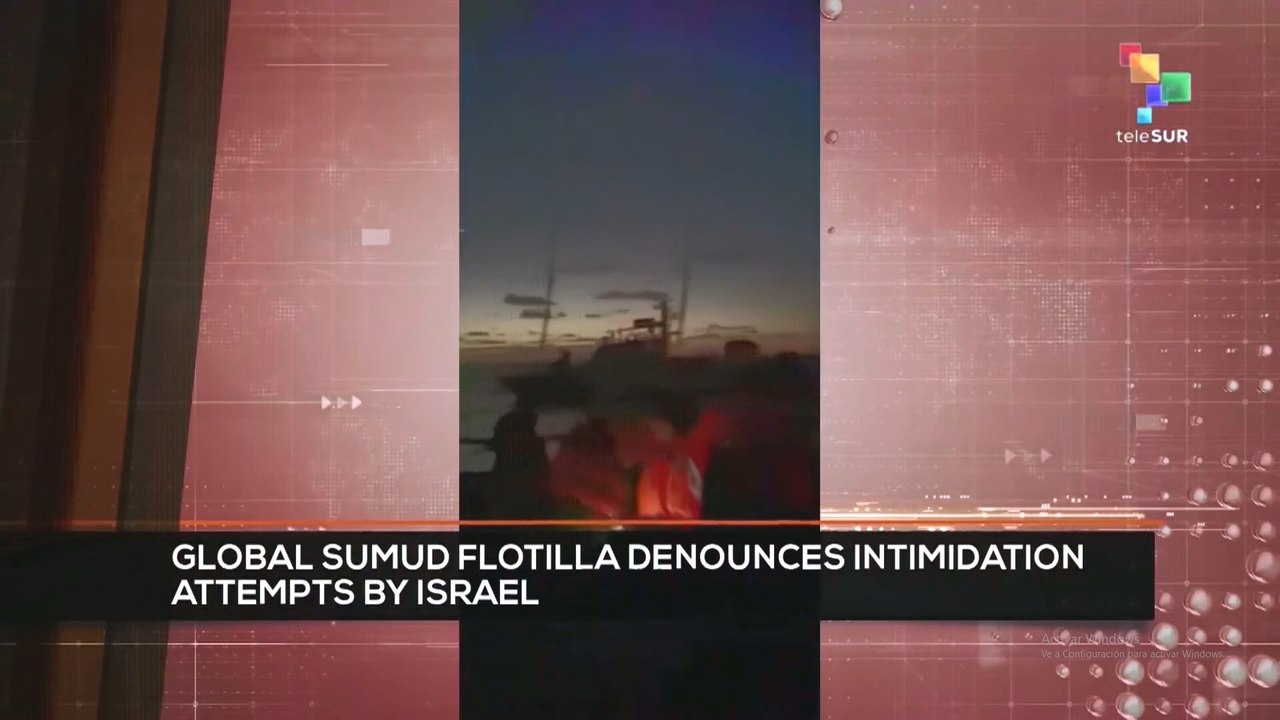 FTS 12:30 01-10: Global Sumud Flotilla denounces intimidation attempts by Israel