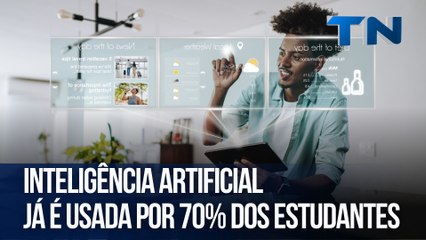 Inteligência Artificial já é usada por 70% dos estudantes