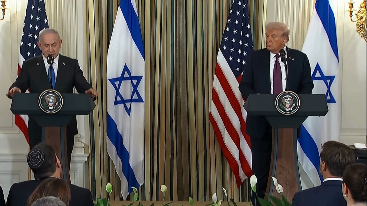 Gaza Peace Plan Proposal - President Trump & PM Netanyahu