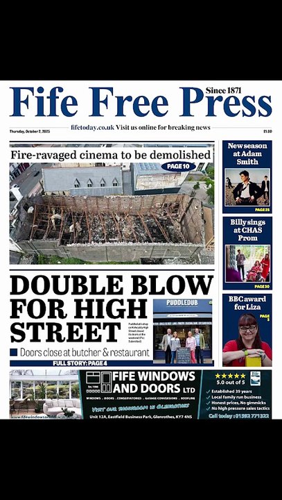 Fife Free Press bulletin, October 1