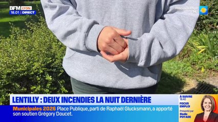 Lentilly : deux incendies la nuit dernière