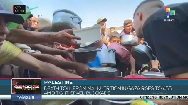 Palestine, malnutrition death toll in Gaza rises to 455 amid ongoing Israeli blockade
