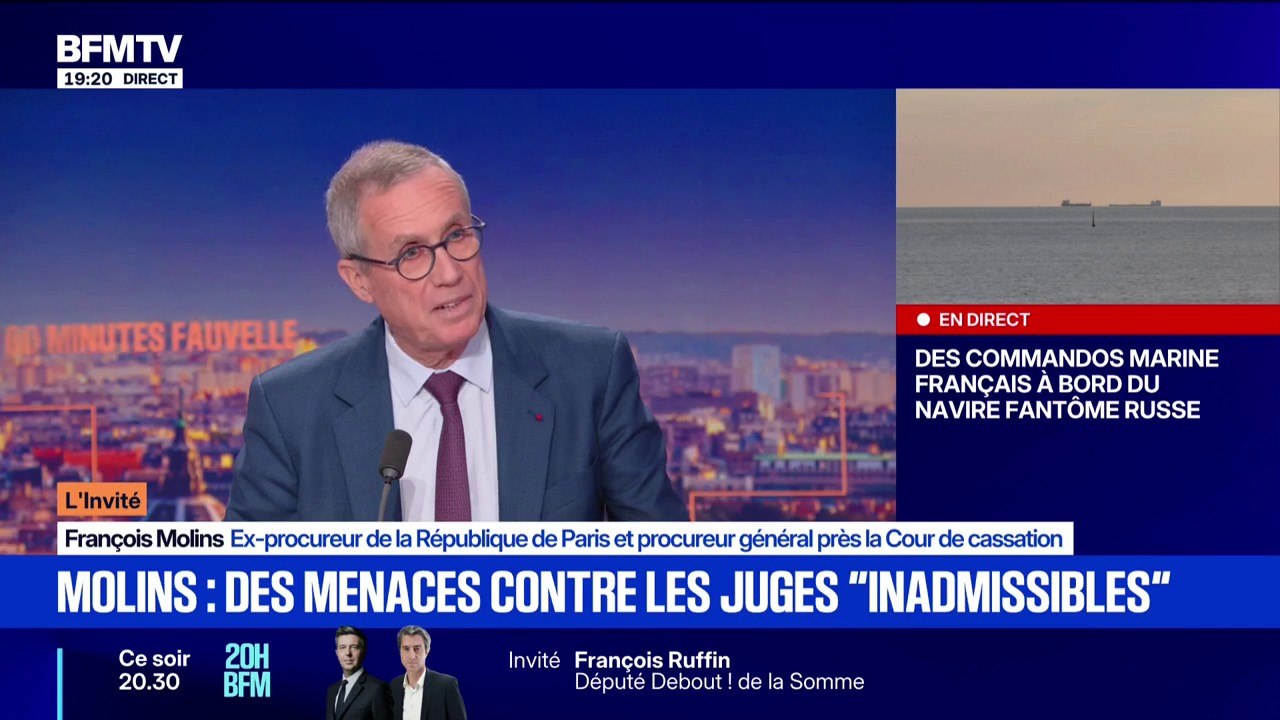 Condamnation de Nicolas Sarkozy: François Molins, ex-procureur de la République de Paris, dénonce "une montée en puissance des populismes"
