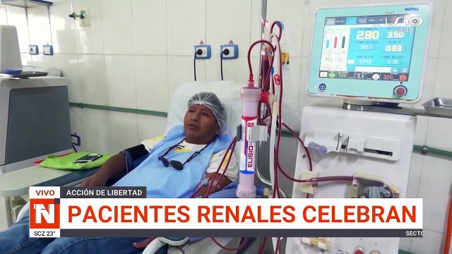PACIENTES RENALES CELEBRAN CAUTELA A FAVOR
