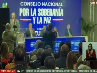 Zulia | Autoridades instalan Consejo Nacional por la Soberanía y La Paz