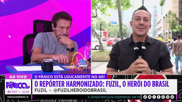 VOCÊ VAI FICAR SEM AR NO PÂNICO! E NÃO É DE RIR, NÃO! FUZIL DESCOBRE O QUE É OZONIOTERAPIA