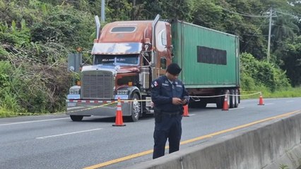 Frustran asalto contra conductor de camión de carga en Chiriquí; delincuentes utilizaban uniformes de la Policía