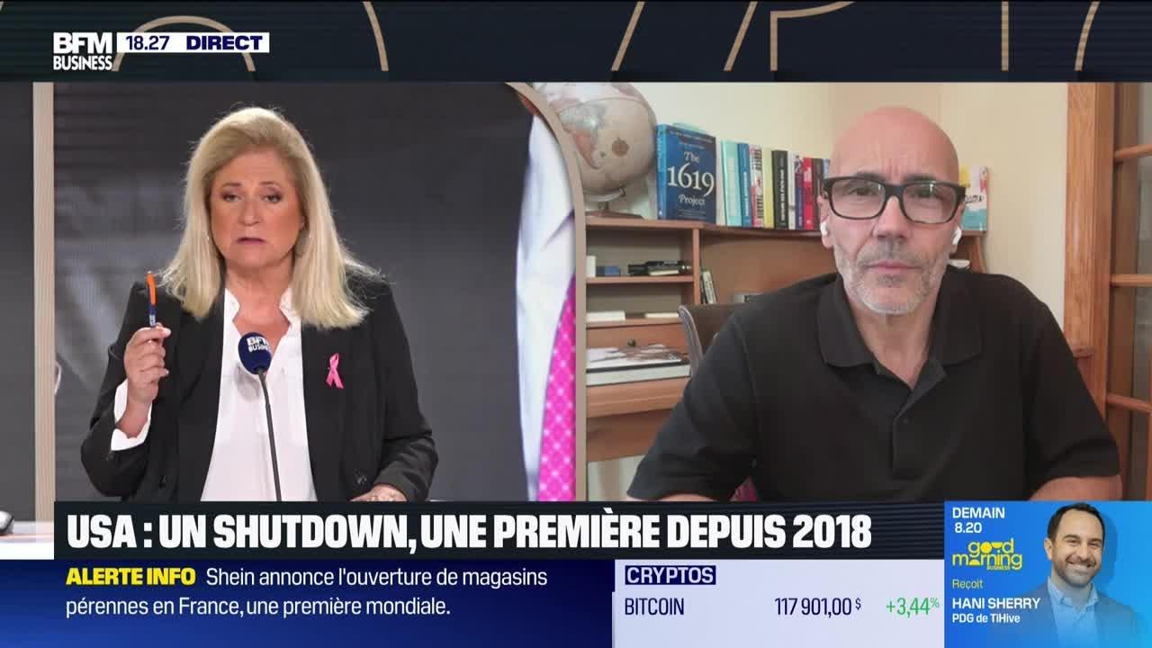 Romuald Sciora (Observatoire politique et géostratégique des États-Unis) : Un shutdown, une première depuis 2018 aux États-Unis - 01/10