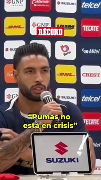 Nathan Silva confía en Pumas y sabe que no esta en crisis, están enfocados como equipo y van para arriba. Veníamos de siete partidos sin perder, dos derrotas que nos cuestan mucho y hablando de un Clásico tiene otra magnitud