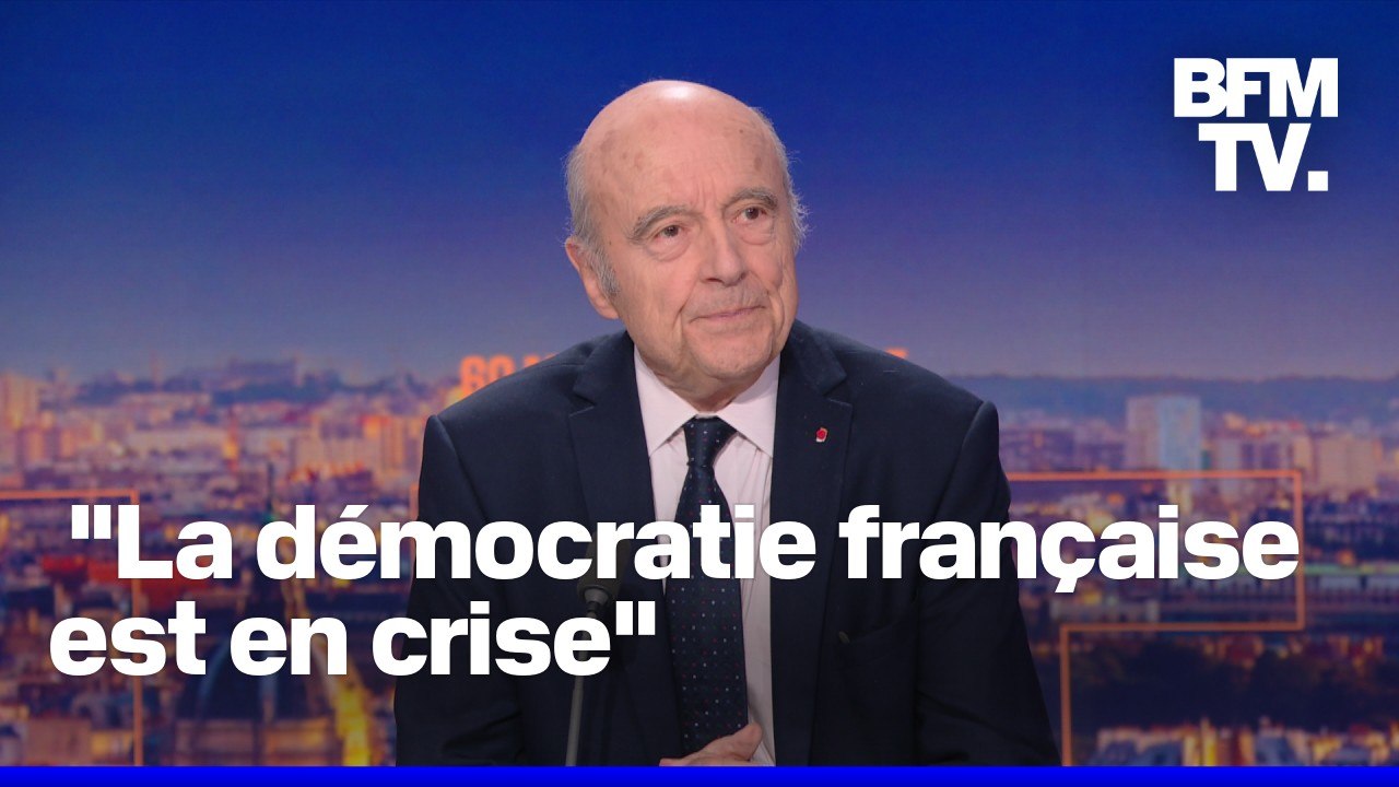 Nicolas Sarkozy, "navire fantôme" russe, crise politique... L'interview en intégralité d'Alain Juppé
