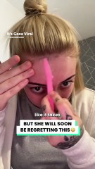 I couldn't stop cutting, it kept getting worse 😰