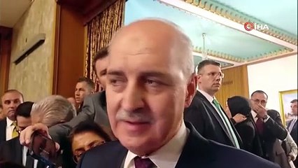 TBMM Başkanı Kurtulmuş: "Bütün dünyanın nefretini toplamış olan bir hükümetten Netanyahu hükümetinden bahsediyoruz"