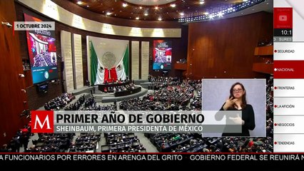 Claudia Sheinbaum cumple un año como presidenta de México