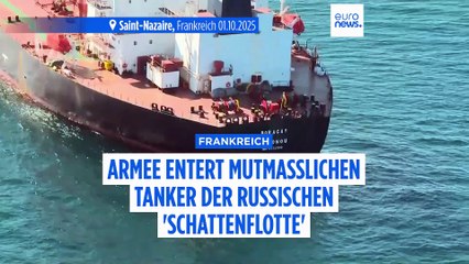 Russlands Schattenflotte? Frankreichs Armee entert Tanker vor der Atlantikküste