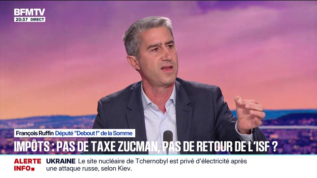 Crise politique: "Il faut un changement, une vraie rupture", estime François Ruffin, député "Debout!" de la Somme