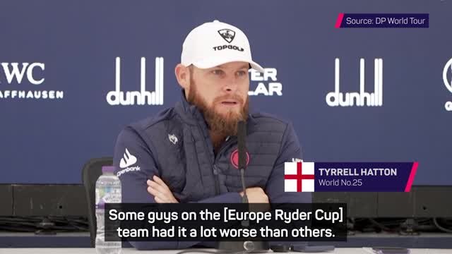 Hatton slams US insults at the Ryder Cup as 'not the way forward'
