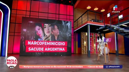 Capturan a "Pequeño J", autor intelectual de triple feminicidio en Argentina | DPC con Paola Rojas