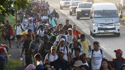 Caravana migrante Tapachula