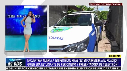 Hallan muerta a la estudiante de periodismo y presentadora de TV, Jenifer Rivas